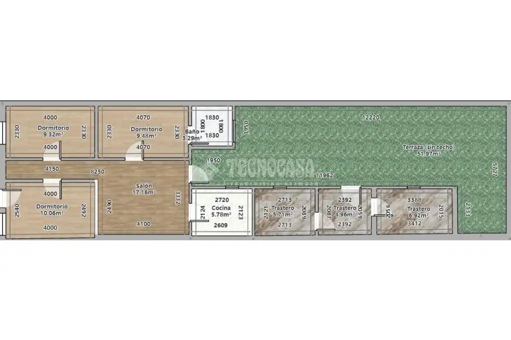 Piso en venta en Santa Coloma de Gramenet con Terraza y Trastero