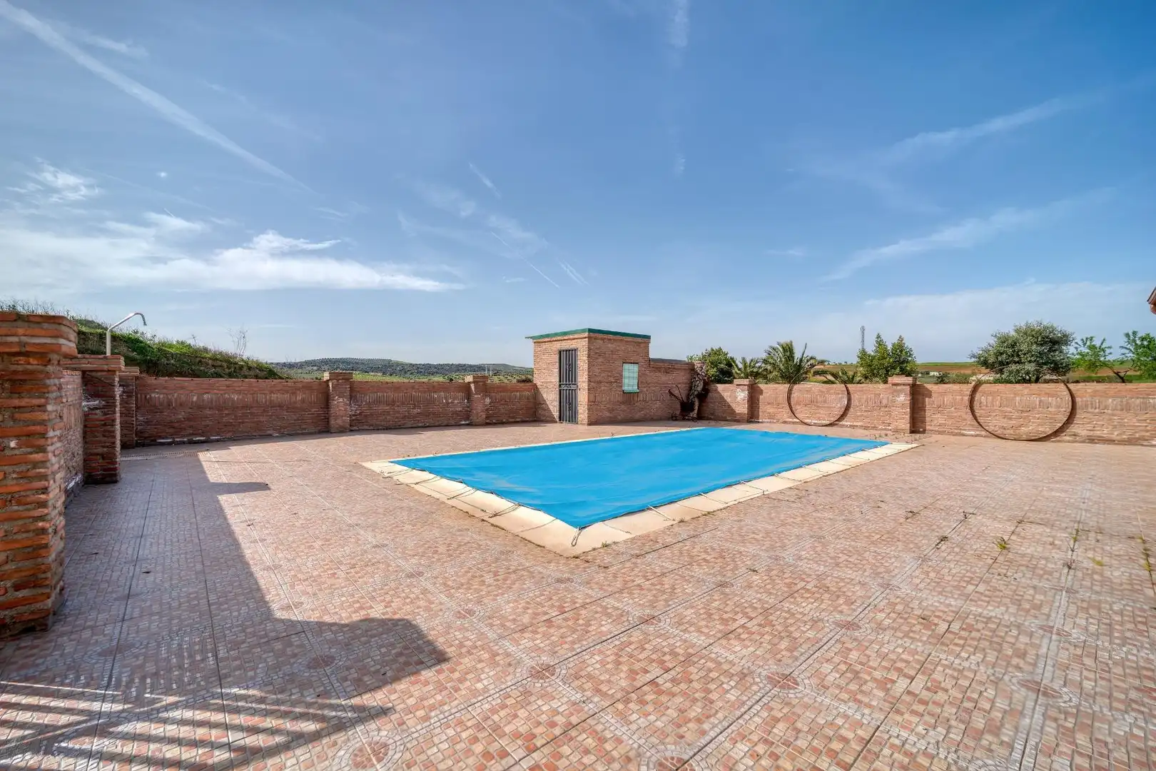 Piscina de Casa o xalet en venda en San Martín de Pusa amb Aire condicionat, Calefacció i Jardí privat