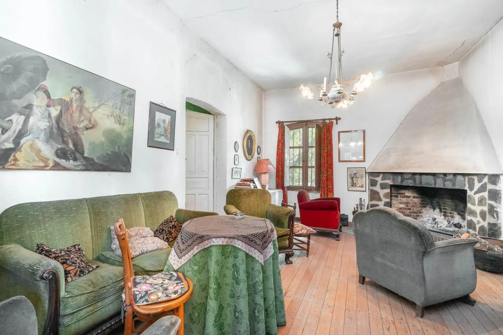 Sala de estar de Casa o chalet en venta en Palacios del Sil con Jardín privado