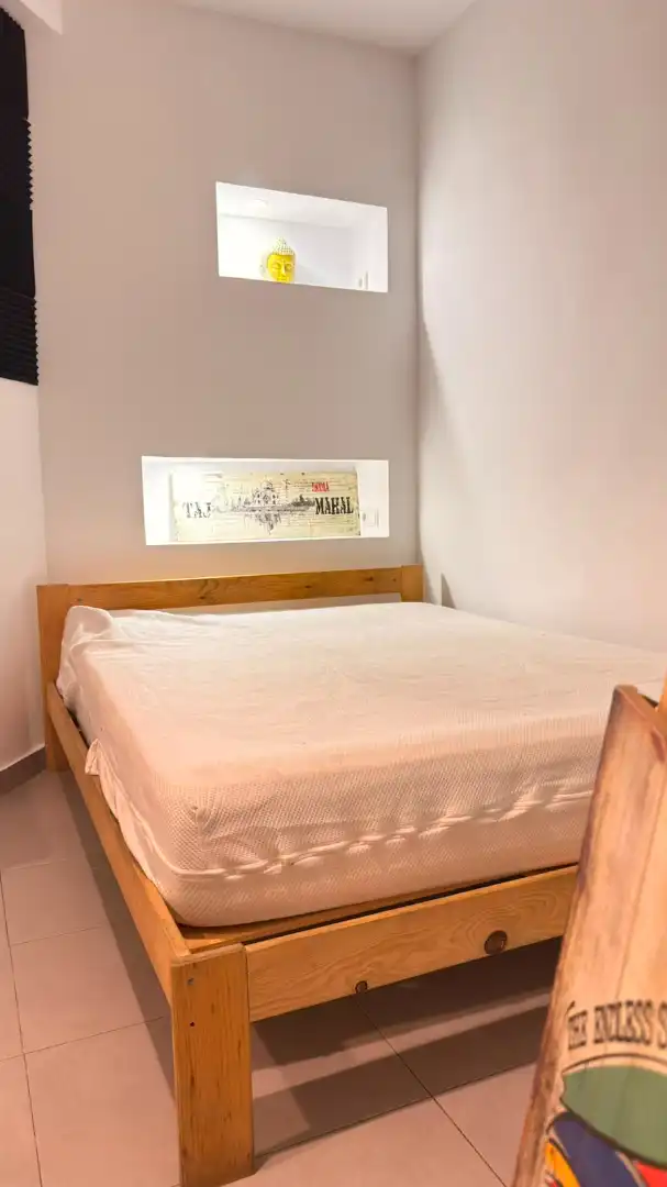 Bedroom of Apartments for rent in Granada  with Air Conditioner, Furnished and Washing machine