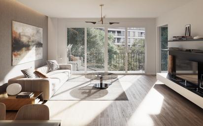 Living room of Flat for sale in  Barcelona Capital  with Air Conditioner, Heating and Oven