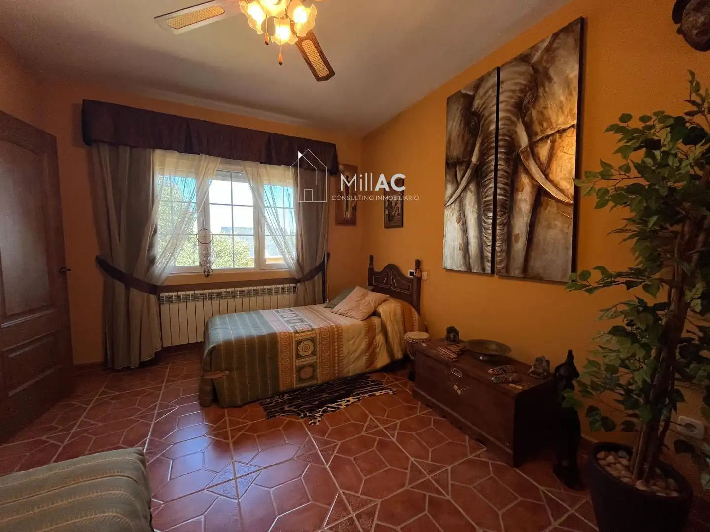 Bedroom of Houses for sale in El Espinar  with Heating, Private garden and Terrace