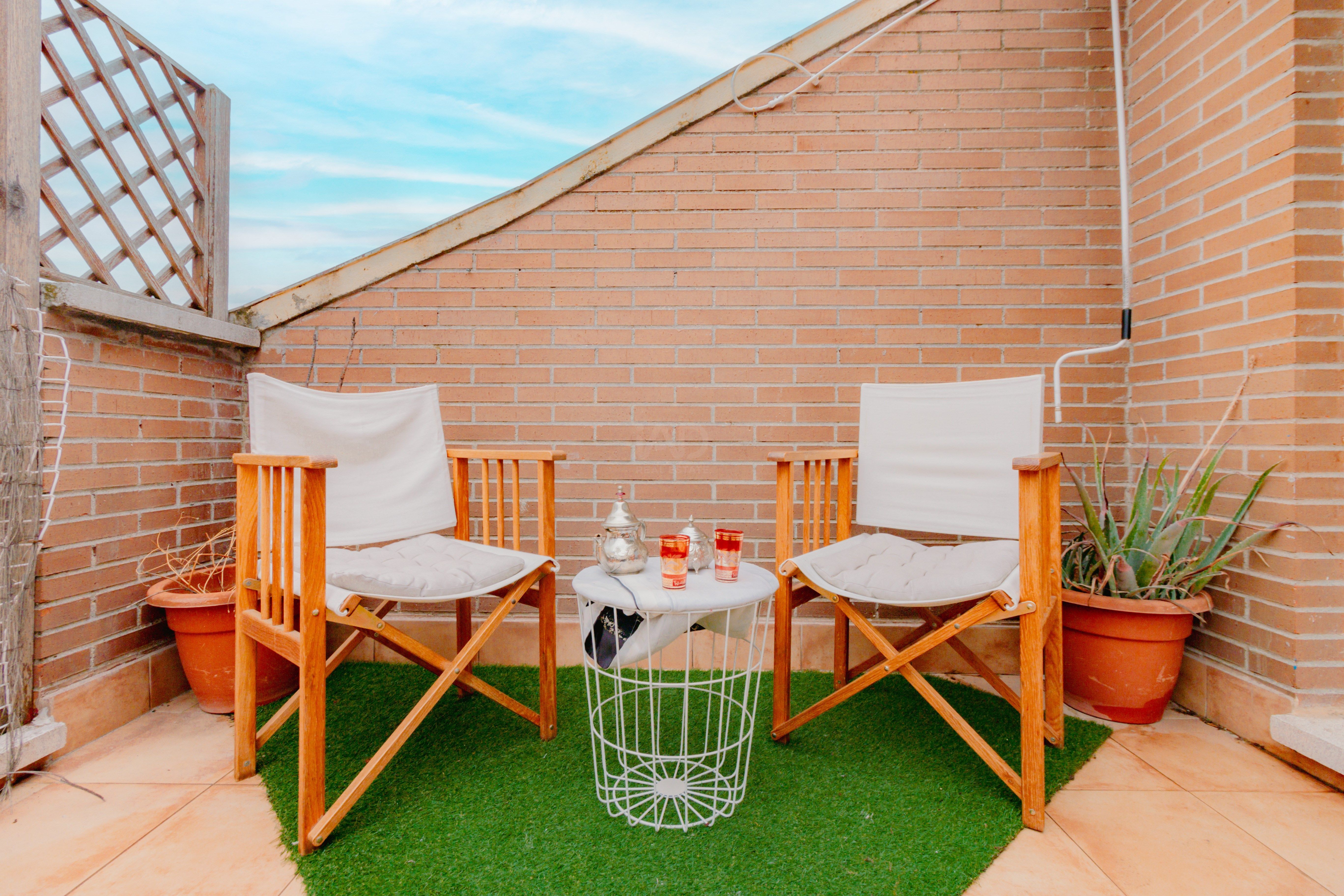 Terrace of Attic for sale in  Madrid Capital  with Air Conditioner and Heating