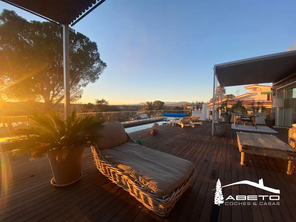 Terrasse von Haus oder Chalet zur Miete in Algete