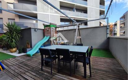 Terrace of Flat for sale in Badalona  with Air Conditioner and Terrace