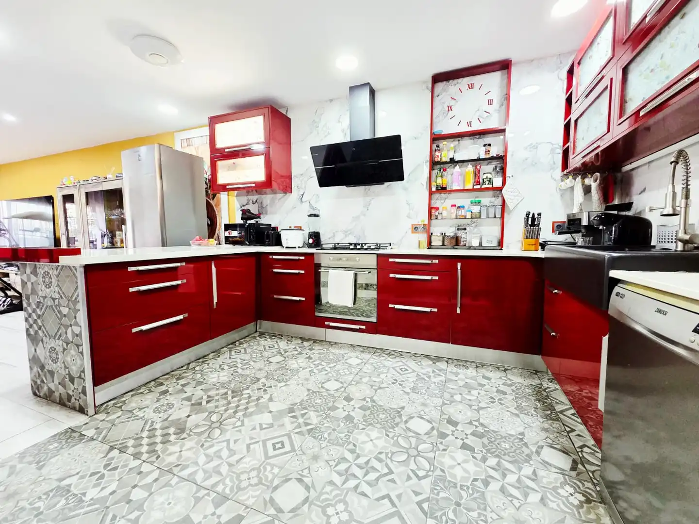 Kitchen of Flat for sale in El Prat de Llobregat  with Air Conditioner, Heating and Parquet flooring