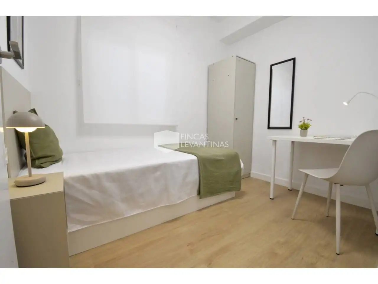 Schlafzimmer von Wohnung zur Miete in San Vicente del Raspeig / Sant Vicent del Raspeig mit Möbliert und Balkon
