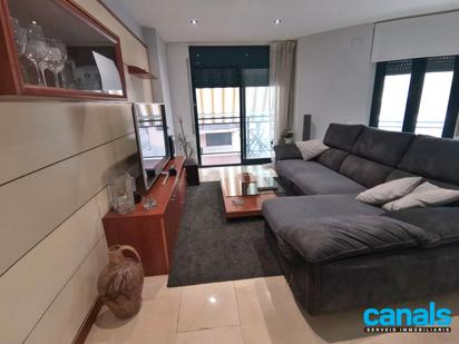 Living room of Flat for sale in Cerdanyola del Vallès  with Oven, Balcony and Jacuzzi