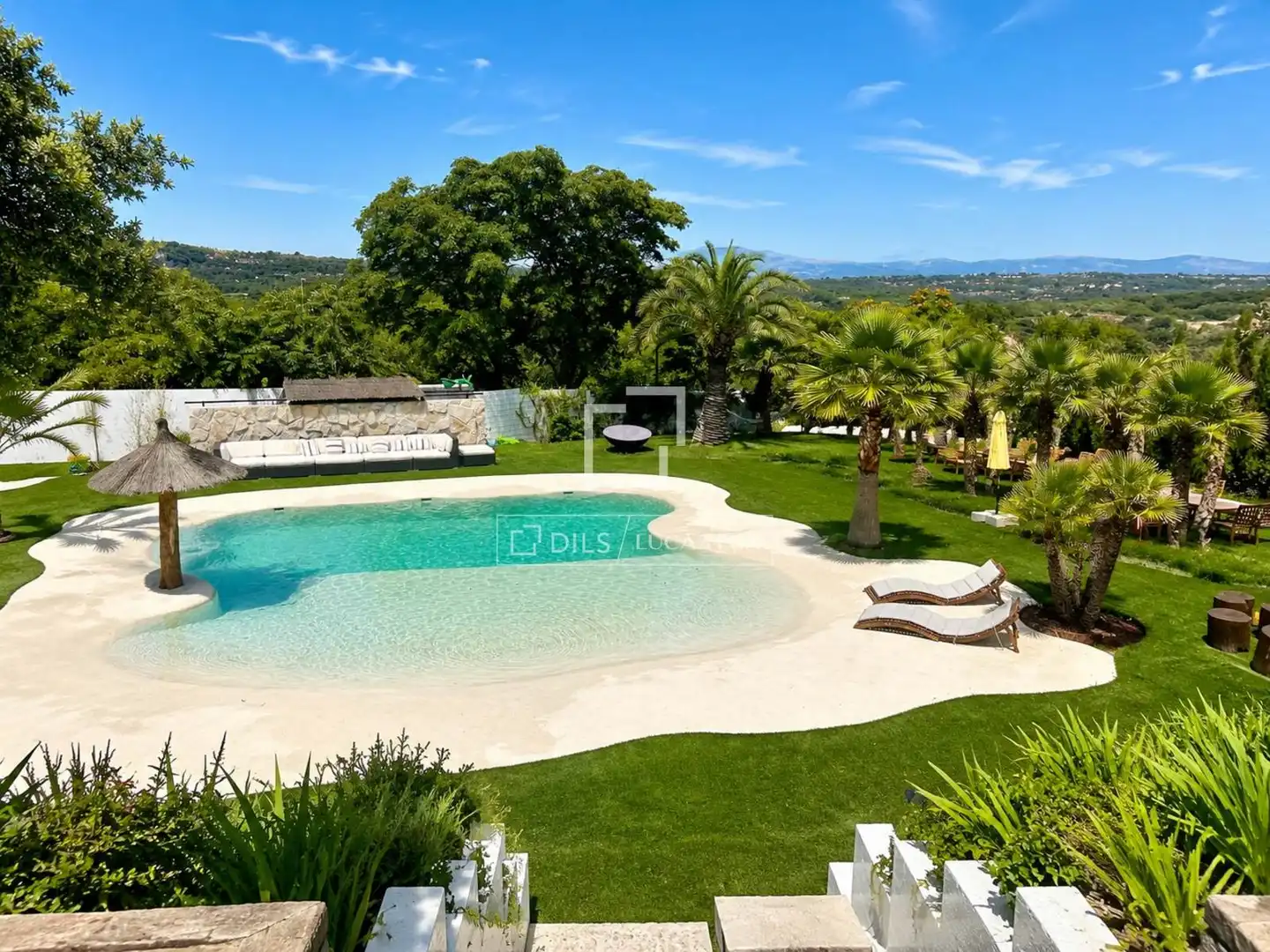 Piscina de Casa o chalet en venta en Torrelodones con Aire acondicionado, Jardín privado y Terraza