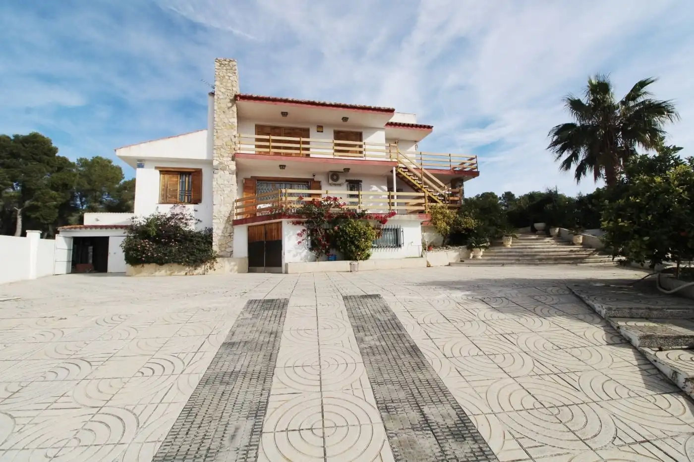 Vista exterior de Casa o chalet en venta en Bellvei con Calefacción, Jardín privado y Terraza