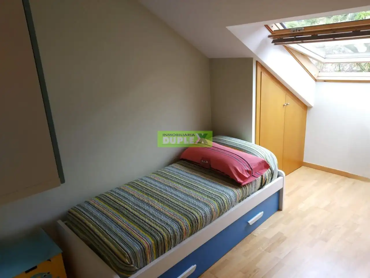 Bedroom of Attic for rent in Poio  with Heating, Swimming Pool and Furnished