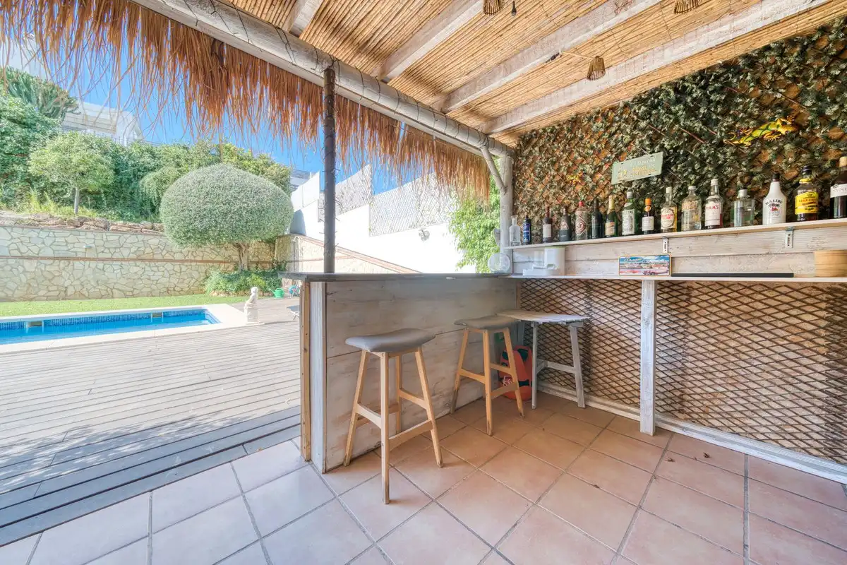 Terraza de Casa o chalet en venta en Mijas con Aire acondicionado, Jardín privado y Terraza