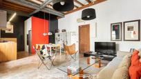 Living room of Flat for sale in  Barcelona Capital  with Heating and Balcony