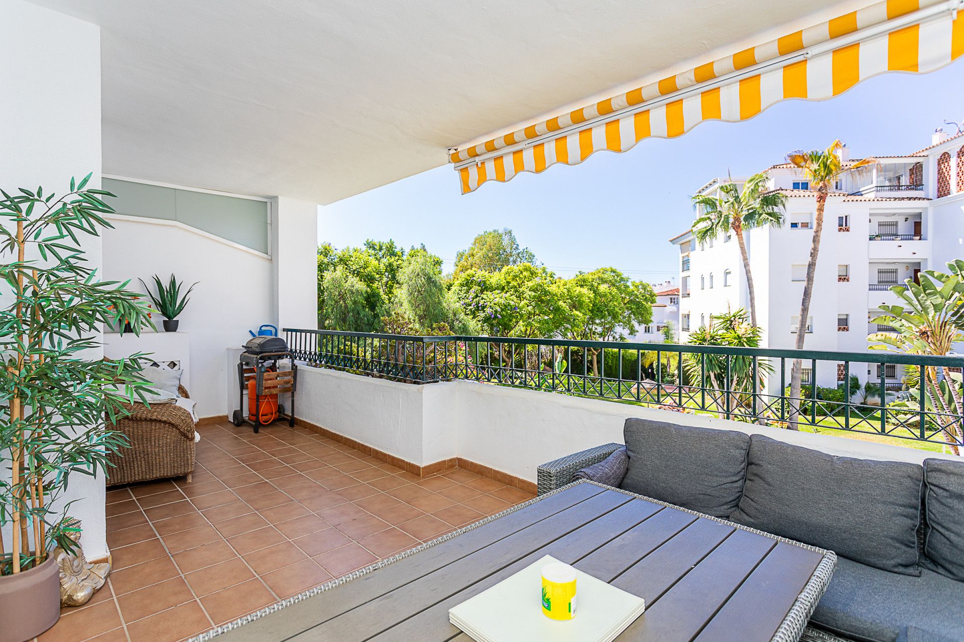 Terrace of Apartment for sale in Mijas  with Air Conditioner, Terrace and Swimming Pool