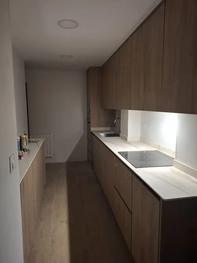 Kitchen of Flat for rent in Granada  with Heating, Furnished and Washing machine