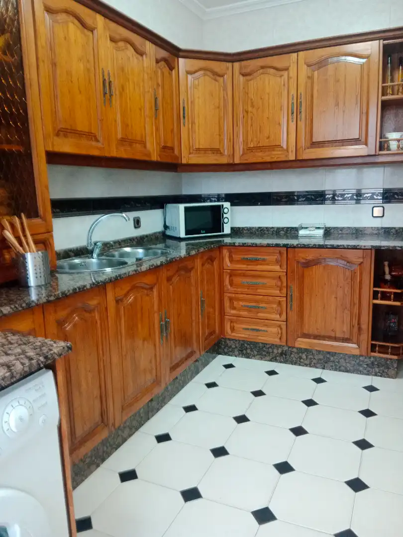Cocina de Piso de alquiler en Coria del Río con Aire acondicionado, Amueblado y Horno