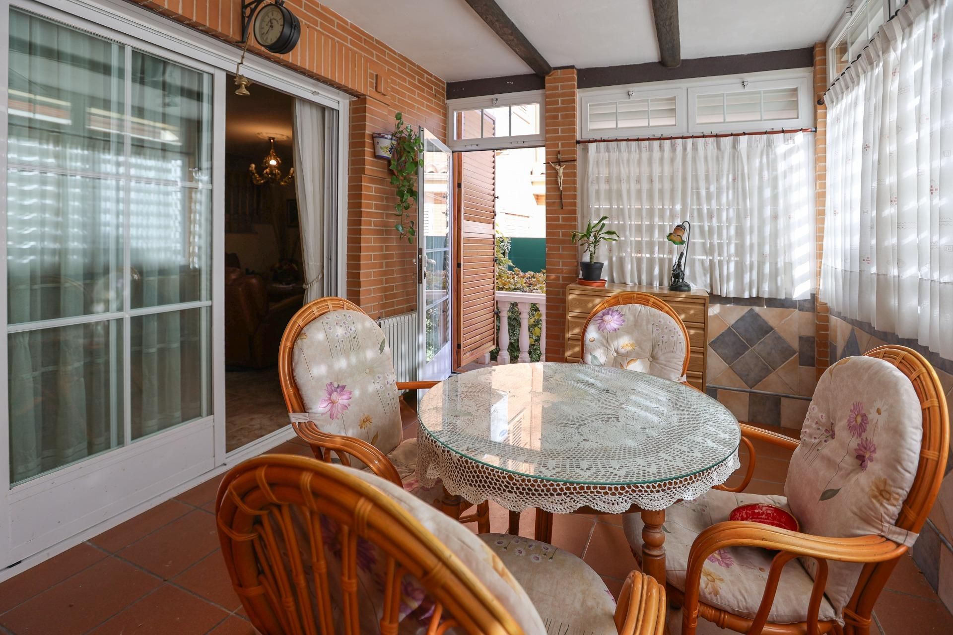 Terrace of Single-family semi-detached for sale in Valdemoro  with Air Conditioner, Heating and Private garden