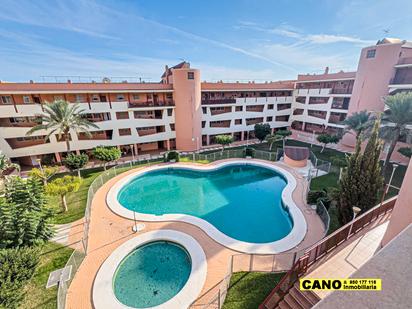 Garden of Flat for sale in Roquetas de Mar  with Terrace and Swimming Pool