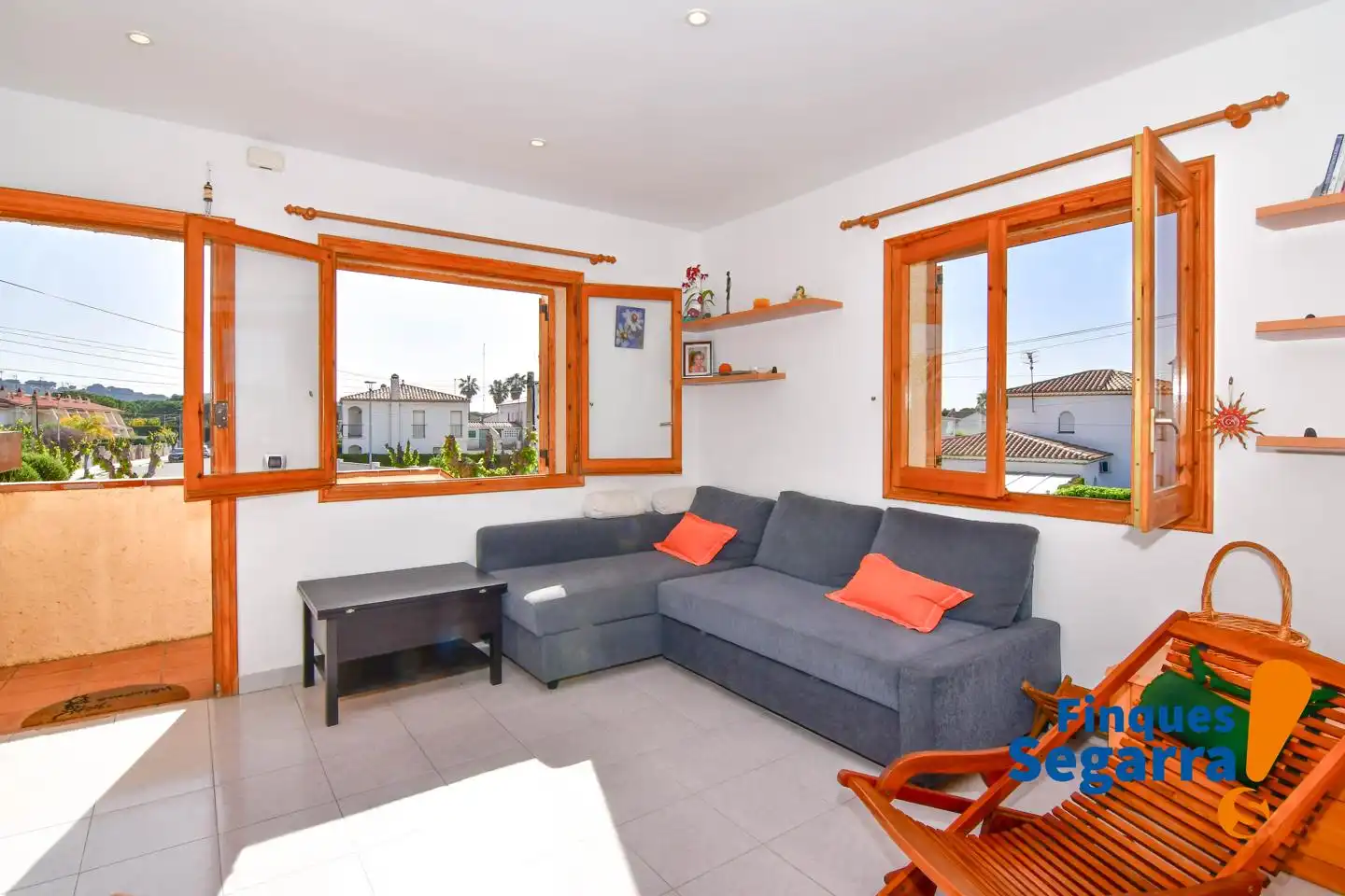 Wohnzimmer von Wohnung zum Verkauf in Roda de Berà mit Terrasse