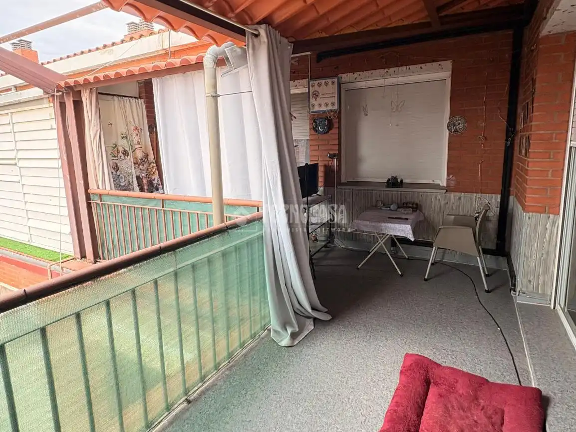 Balcony of Flat for sale in Sabadell  with Air Conditioner, Heating and Furnished