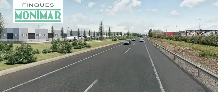 Vista exterior de Terreno industrial en venta en Vilafranca del Penedès