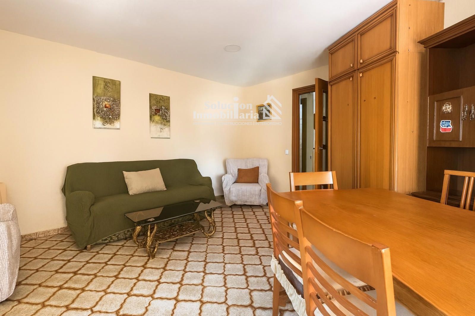 Bedroom of Flat for sale in Salamanca Capital  with Heating, Terrace and Furnished