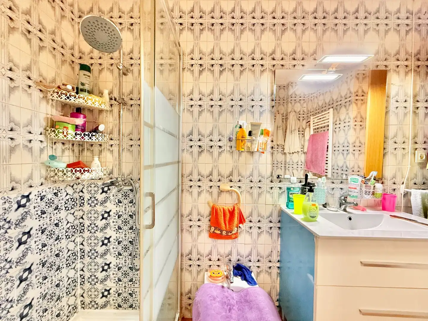 Badezimmer von Erdgeschoss zum Verkauf in San Pedro del Pinatar mit Klimaanlage, Privatgarten und Terrasse