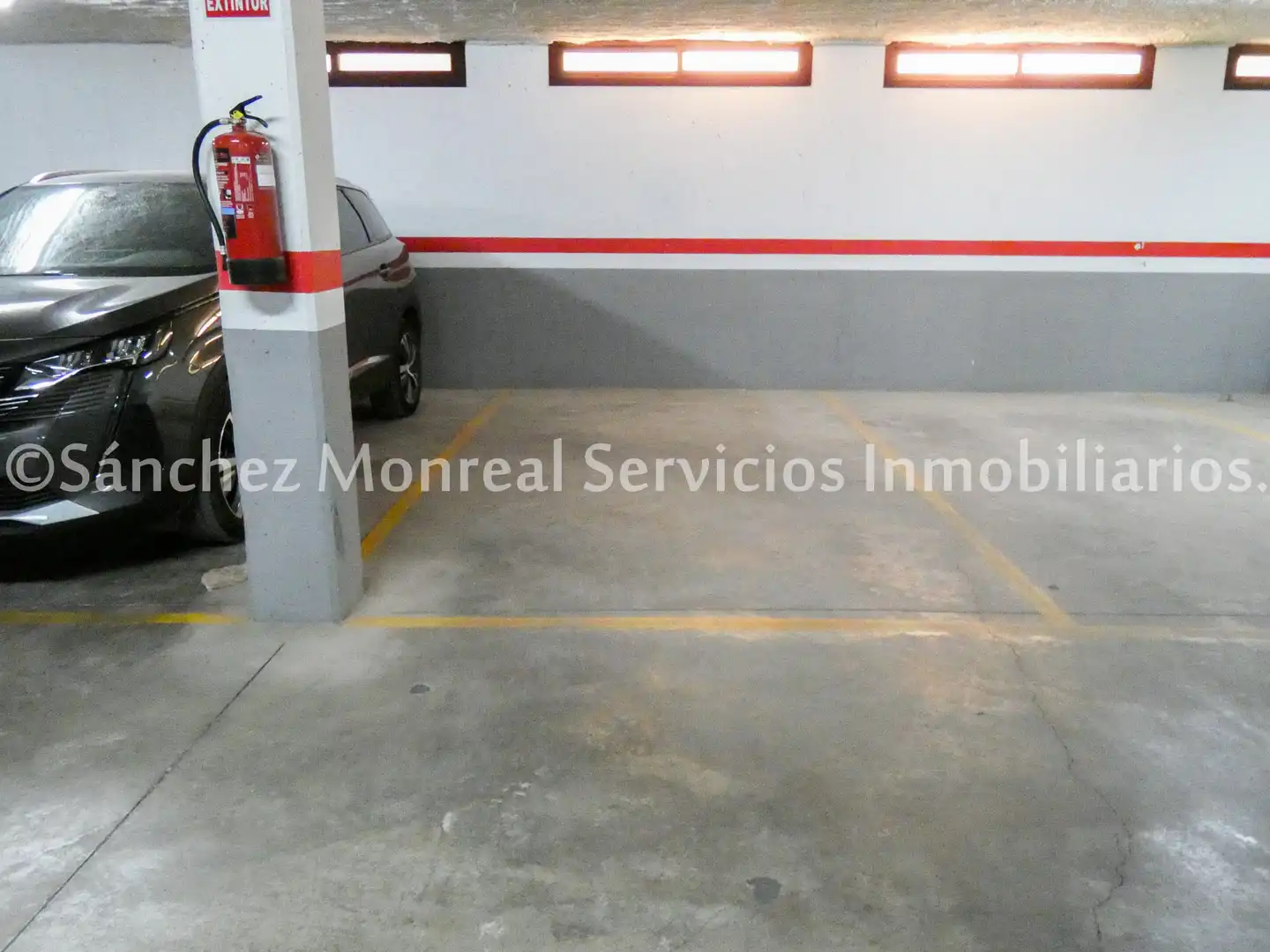 Parking of Flat for rent in Alcázar de San Juan  with Air Conditioner, Heating and Terrace