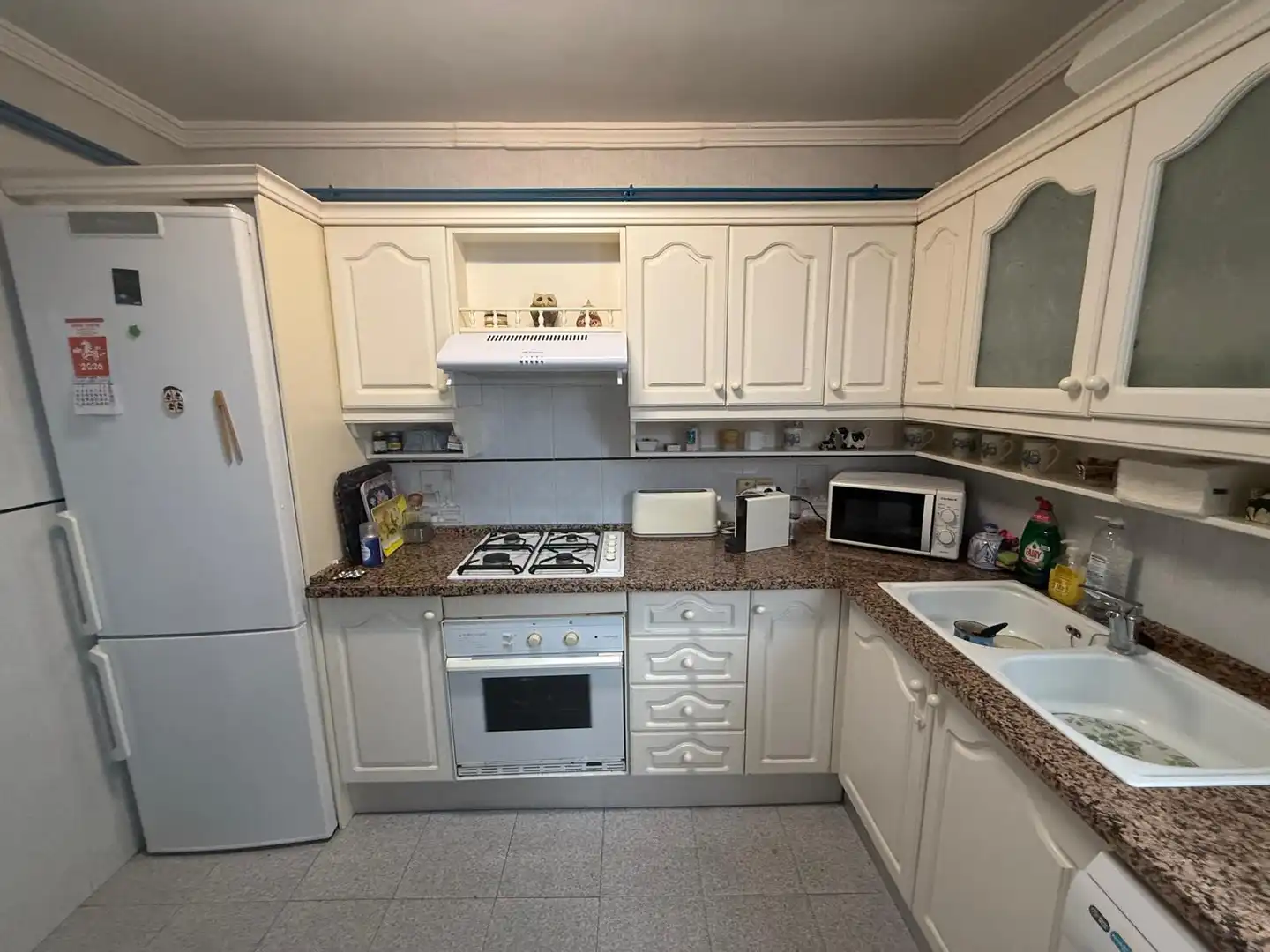 Küche von Wohnungen zum Verkauf in Calafell mit Heizung, Privatgarten und Terrasse