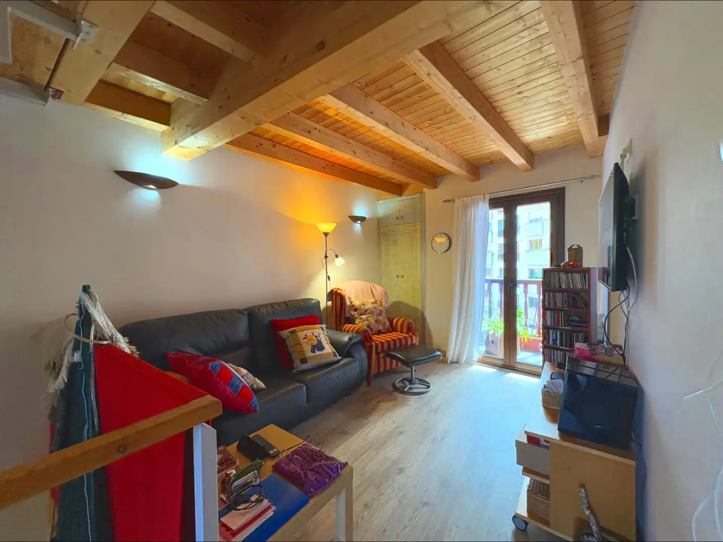 Sala d'estar de Casa o xalet en venda en Siero amb Calefacció, Jardí privat i Terrassa