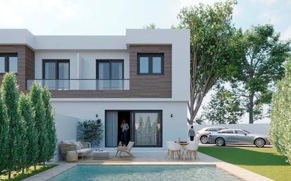 Außenansicht von Haus oder Chalet zum verkauf in Mutxamel mit Klimaanlage, Terrasse und Schwimmbad