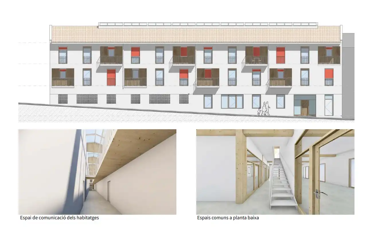 Exterior view of Flat for sale in Breda  with Heating and Private garden
