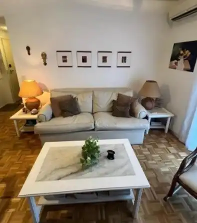Sala d'estar de Pis en venda en Málaga amb Terrassa i Moblat