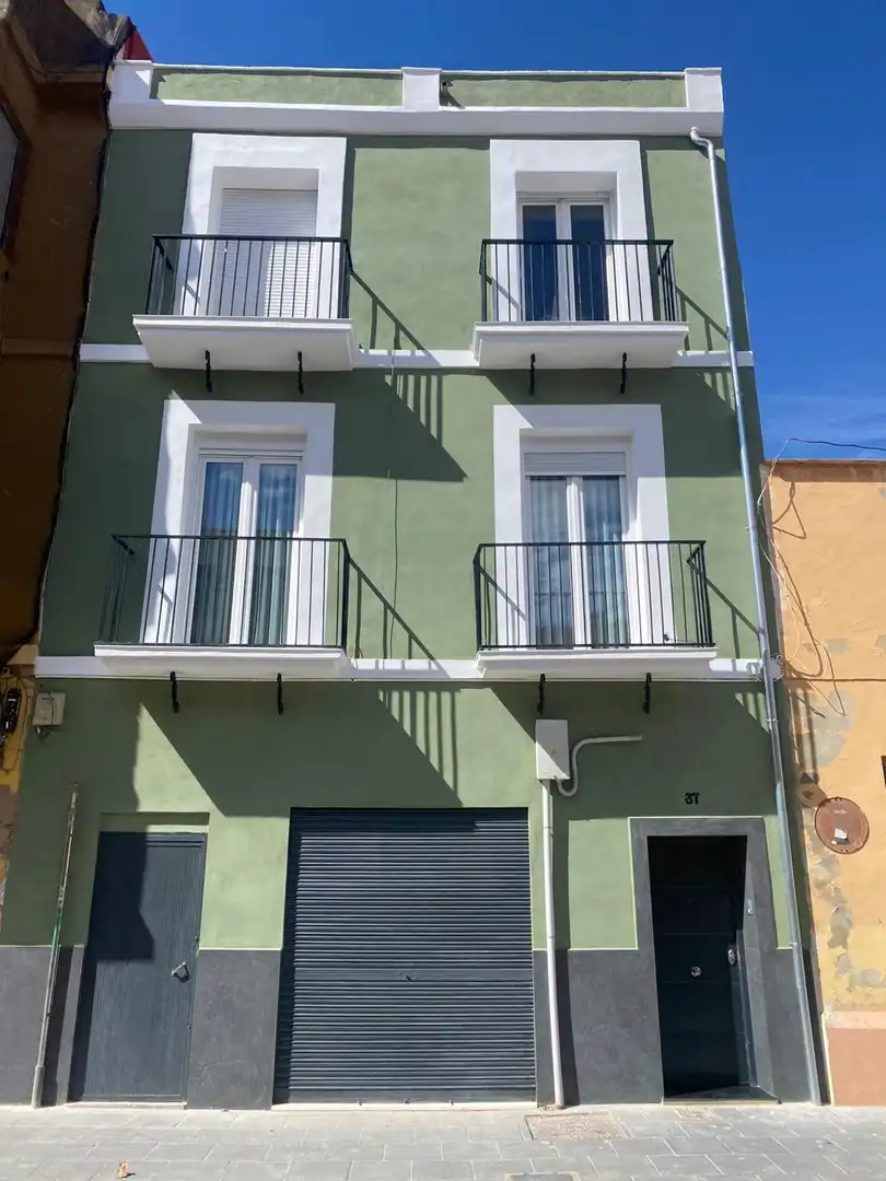 Außenansicht von Dachboden zur Miete in Valencia mit Klimaanlage, Heizung und Parkett