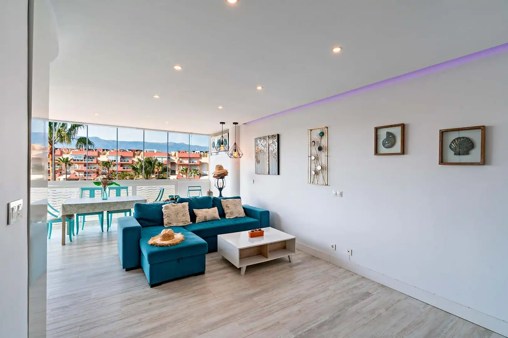 Living room of Flat for sale in El Ejido  with Air Conditioner, Heating and Private garden