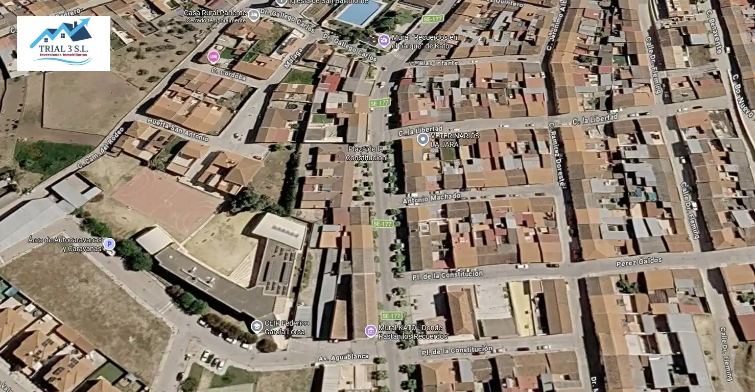 Vista exterior de Apartamento en venta en El Real de la Jara con Terraza