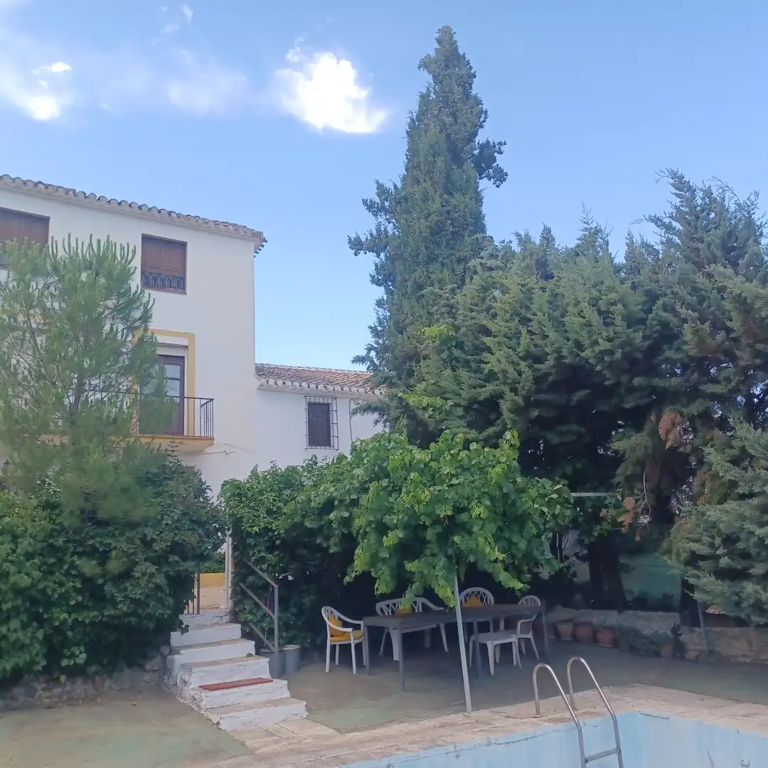 Vista exterior de Finca rústica en venta en Villanueva del Rosario con Jardín privado, Terraza y Trastero