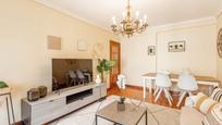 Living room of Flat for sale in  Pamplona / Iruña  with Heating, Parquet flooring and Terrace