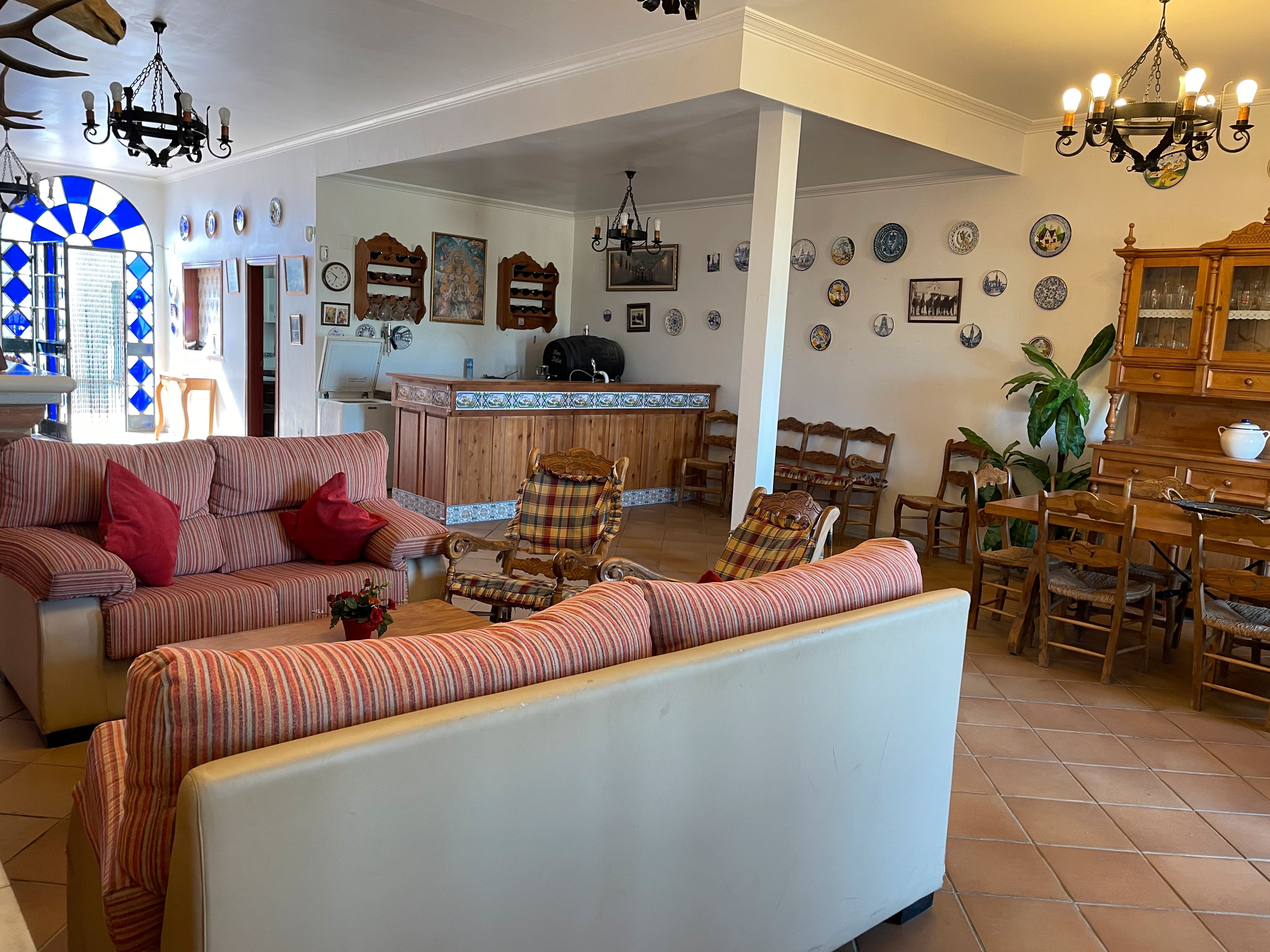 Living room of House or chalet to rent in Almonte  with Furnished, Microwave and TV