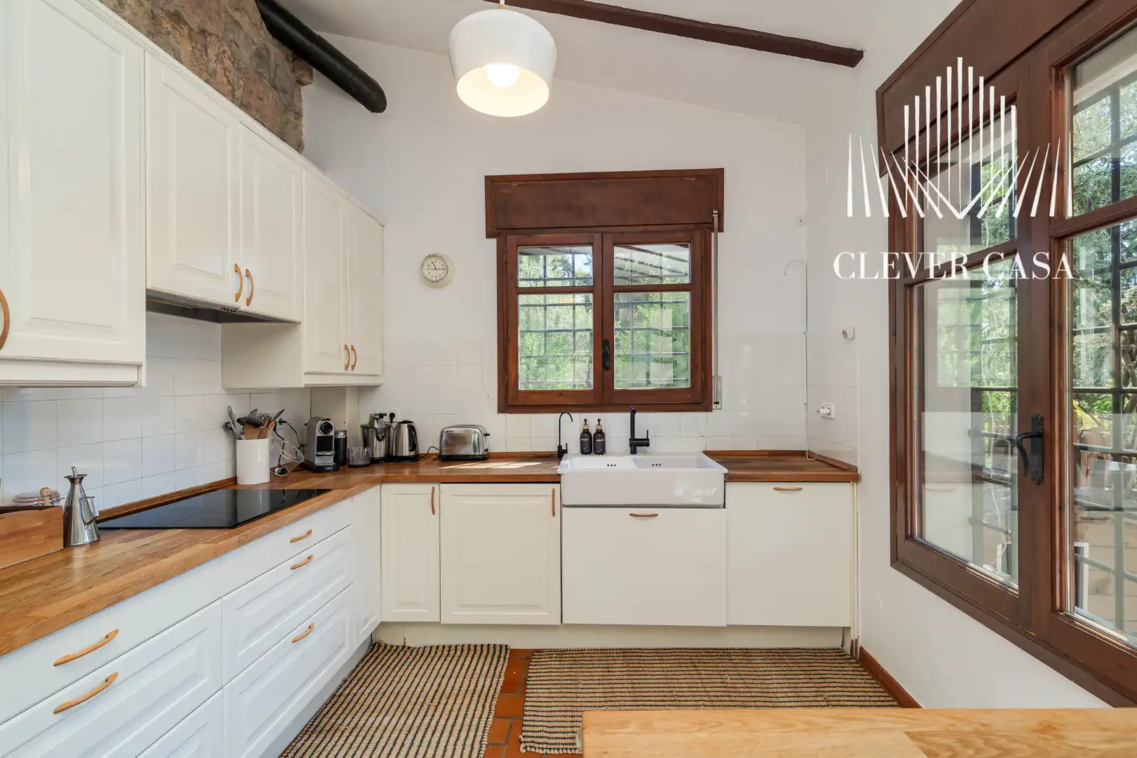 Cocina de Casa o chalet en venta en Castellví de Rosanes con Aire acondicionado, Calefacción y Jardín privado