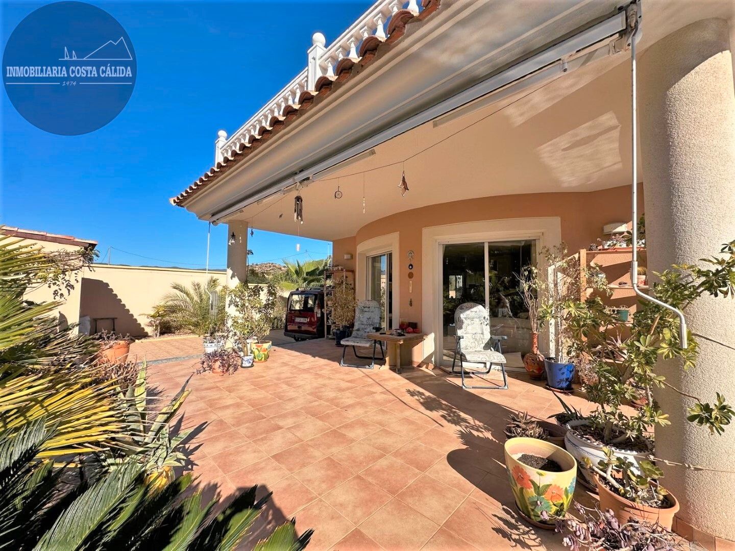 Vista exterior de Casa o xalet en venda en Águilas amb Aire condicionat, Calefacció i Jardí privat