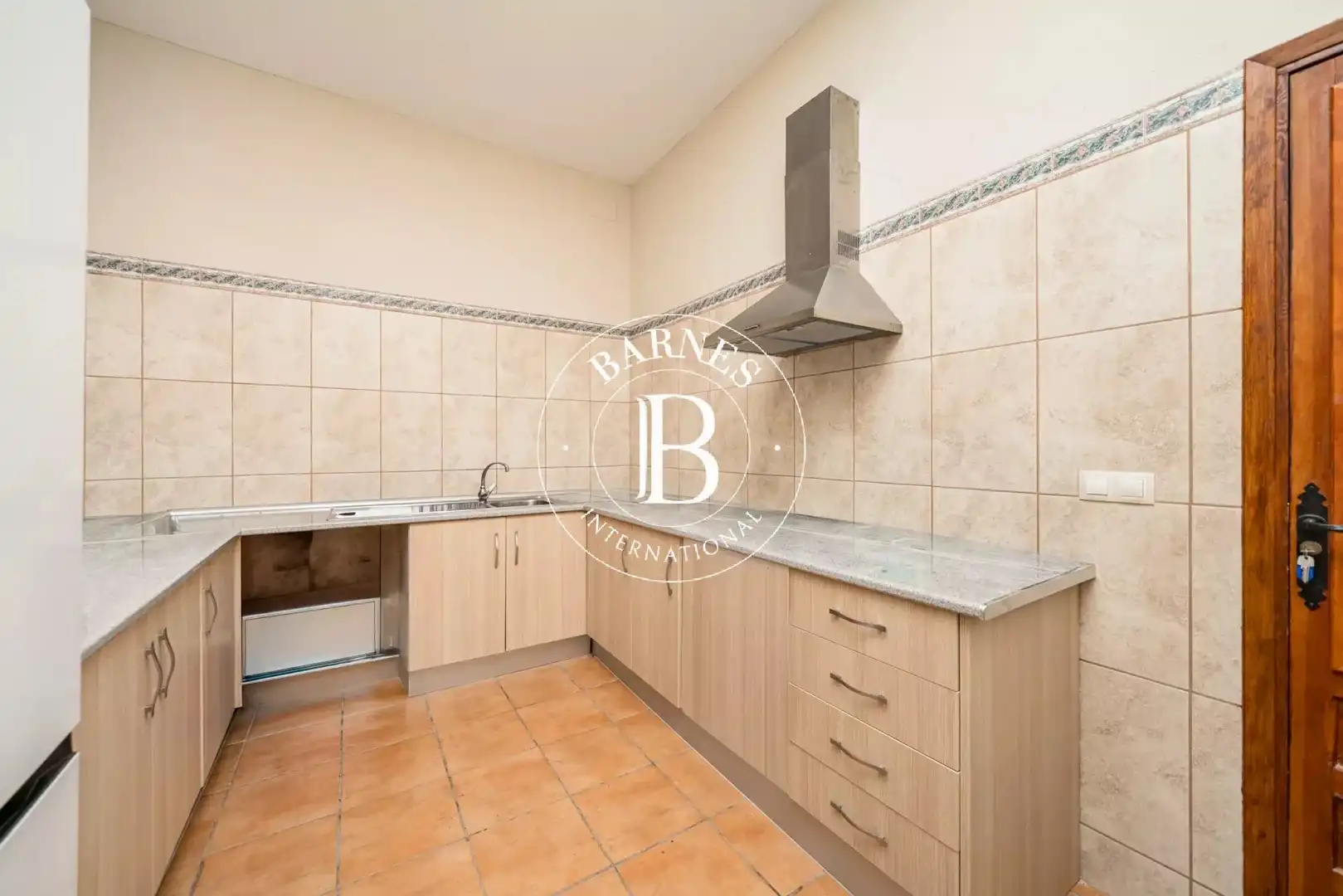 Cocina de Casa o chalet en venta en Alcázar de San Juan con Jardín privado, Piscina y Amueblado