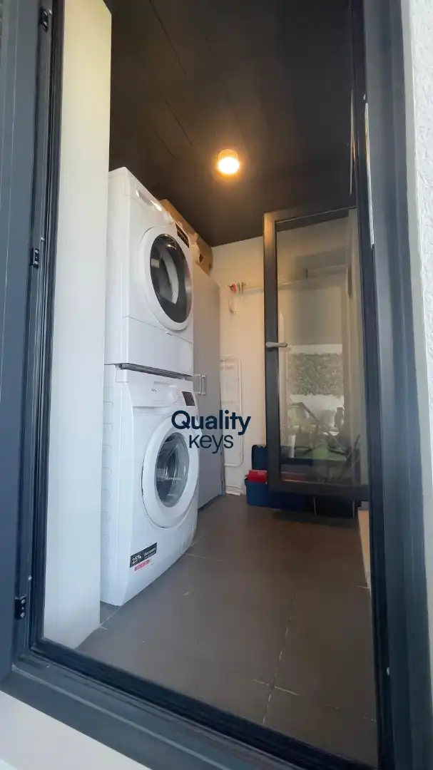 Kitchen of Flat for rent in Madrid  with Air Conditioner, Heating and Terrace