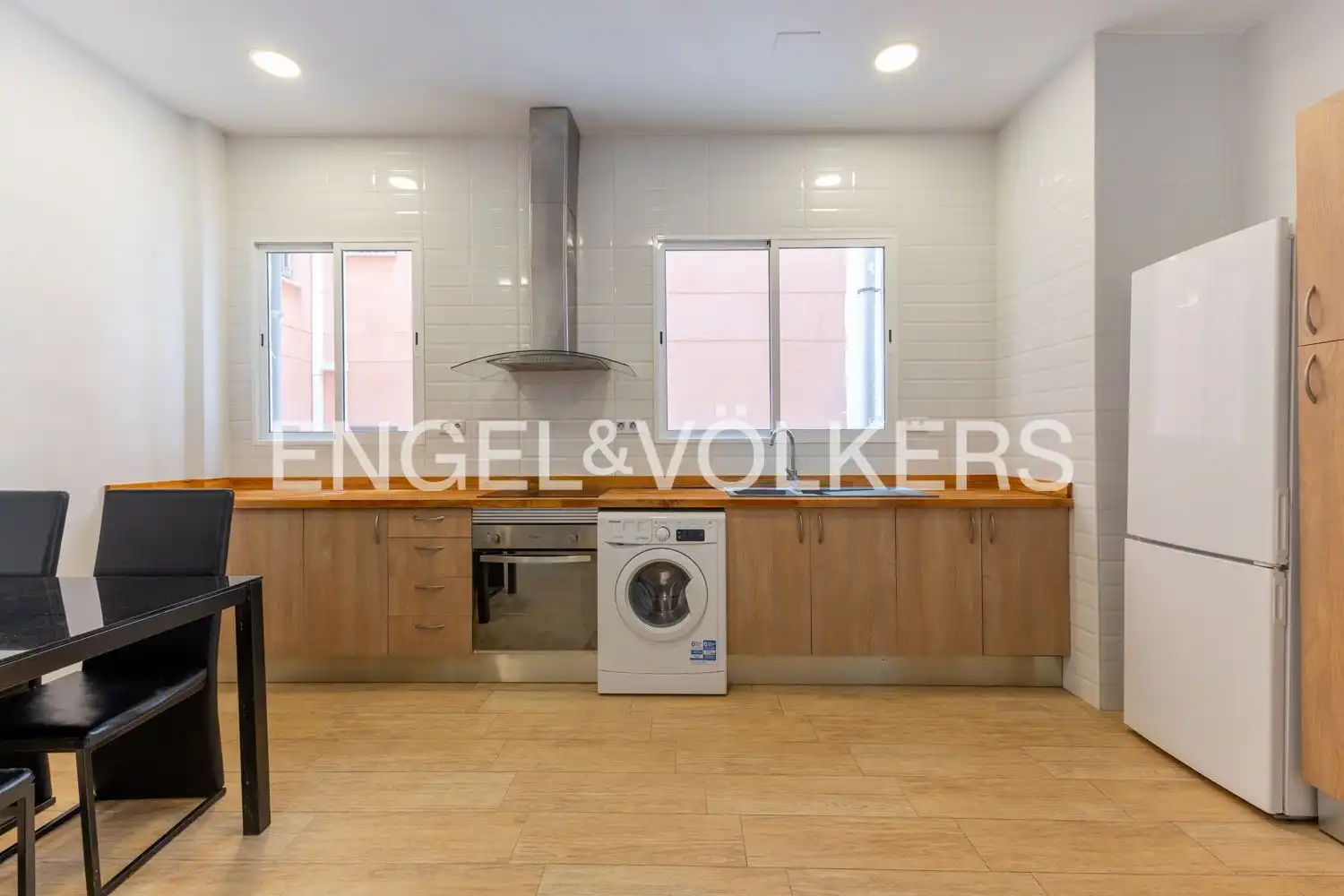 Cocina de Piso de alquiler en Valencia con Calefacción y Parquet