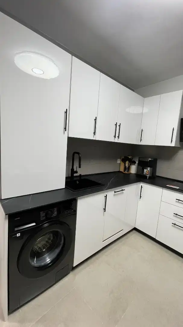 Kitchen of Flat for sale in Portugalete  with Heating, Storage room and Furnished