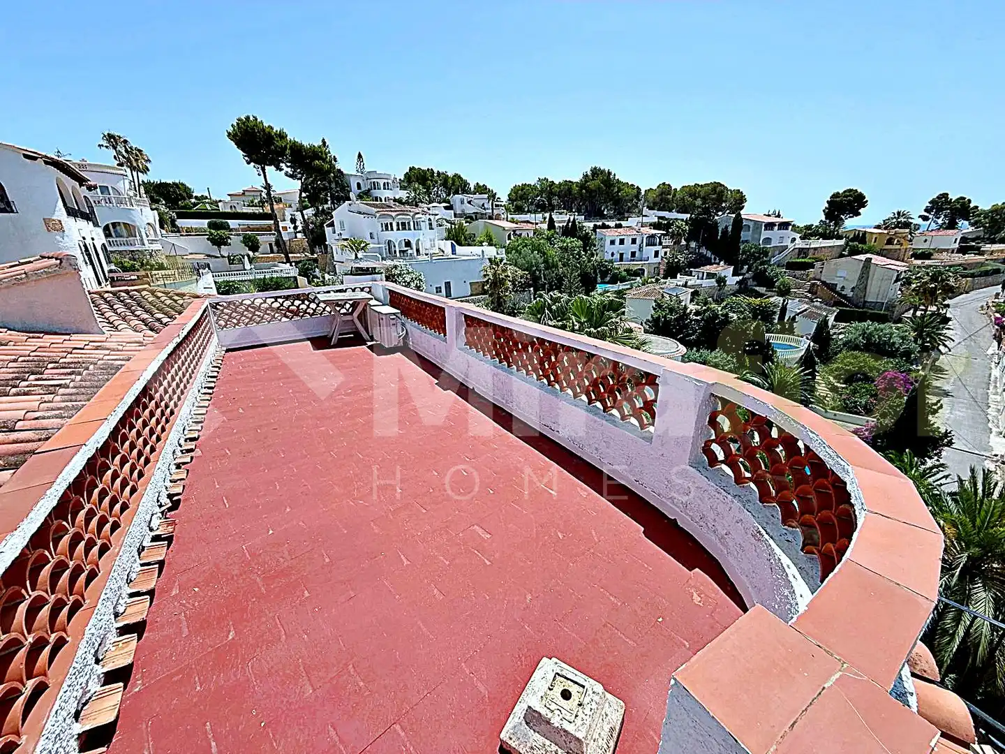 Vista exterior de Casa o chalet en venta en Benissa con Aire acondicionado, Jardín privado y Terraza