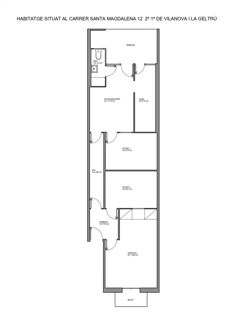 Wohnung mit Terrasse zum Verkauf in La Geltrú - Sant Jordi, imagen 20