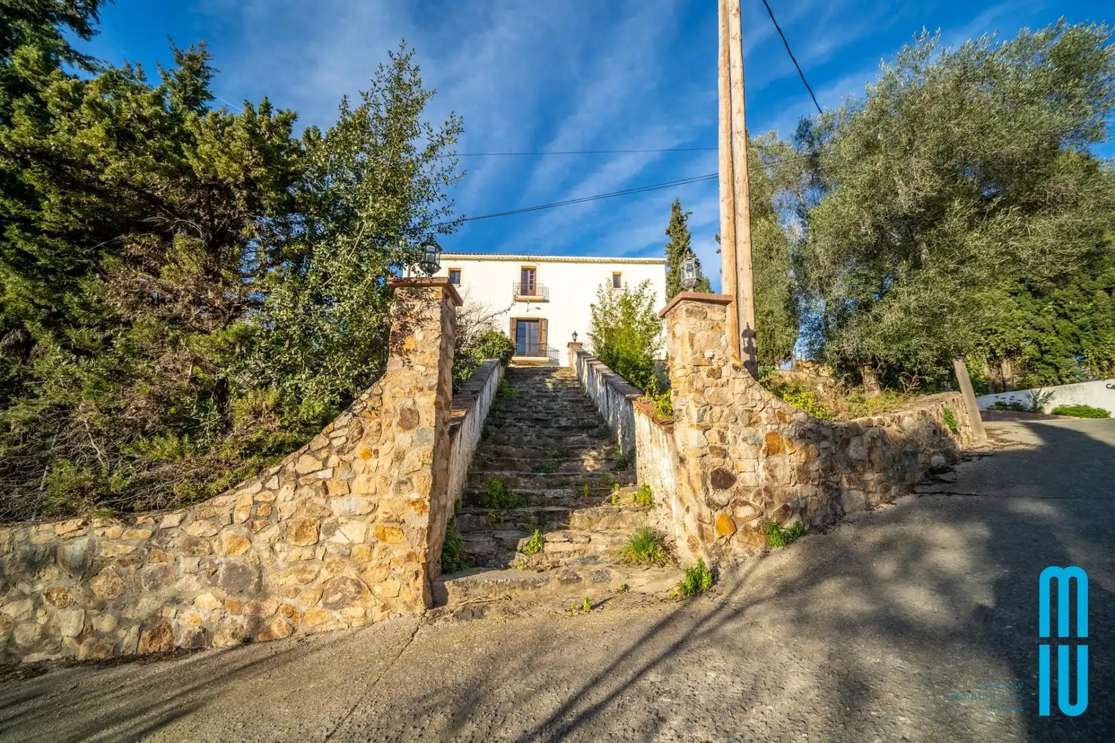 Außenansicht von Country house zur Miete in Tordera mit Heizung, Privatgarten und Terrasse