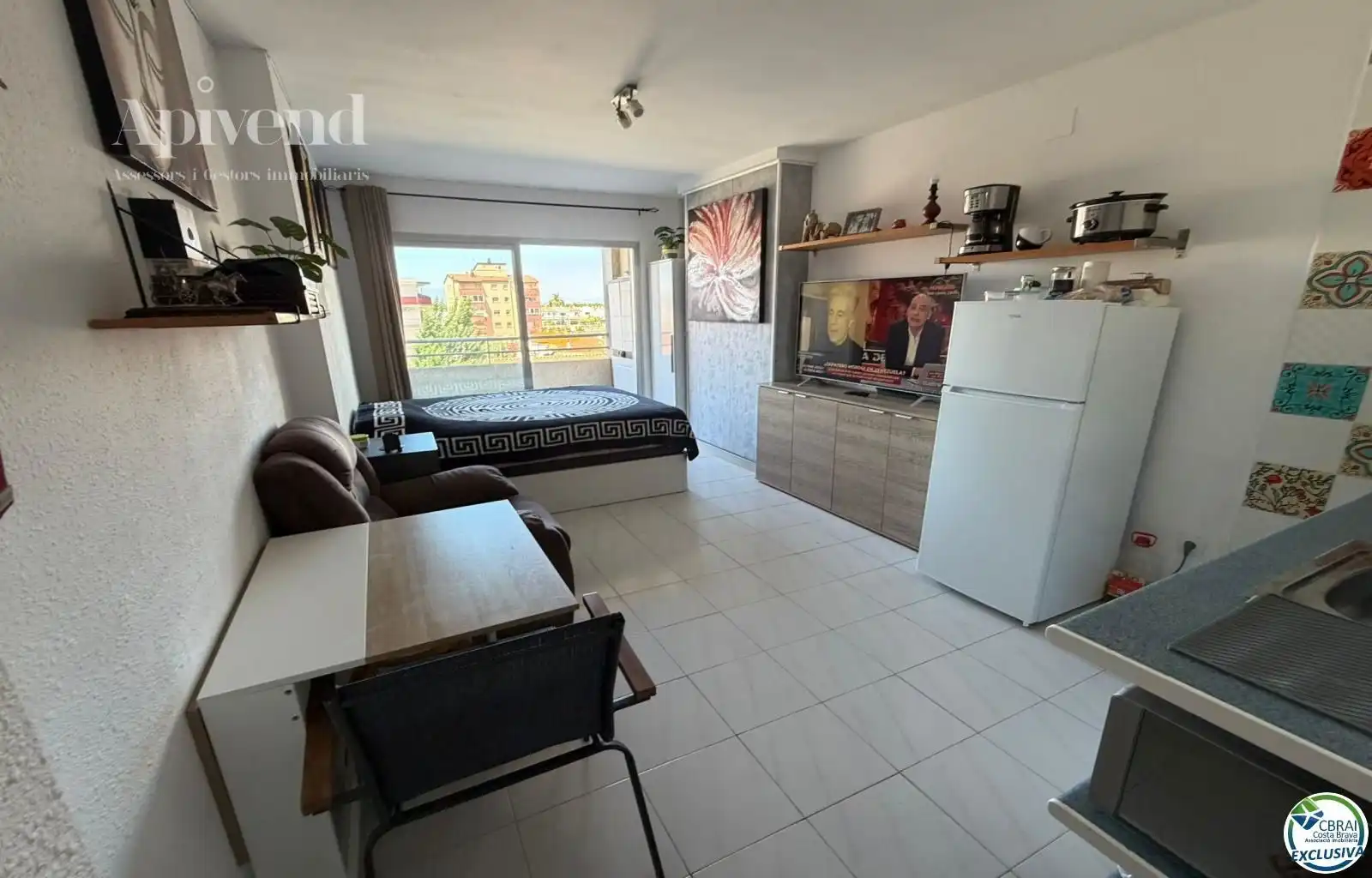 Terrasse von Wohnung zum Verkauf in Empuriabrava mit Heizung, Terrasse und Möbliert