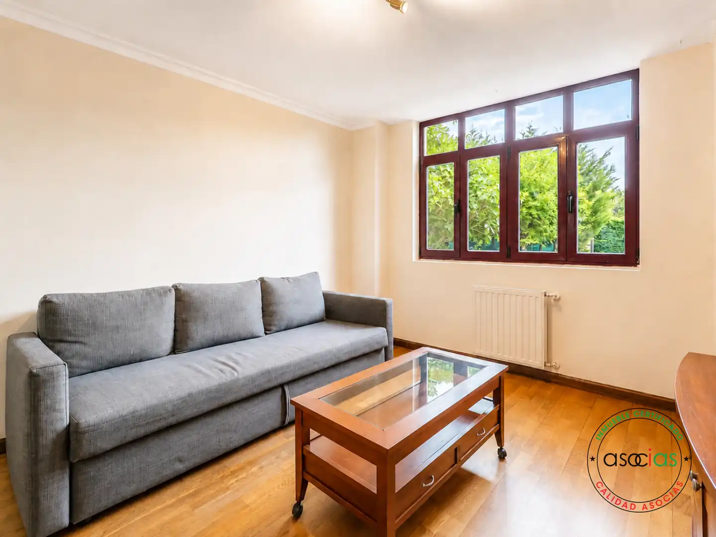 Living room of Detached homes for sale in Gijón   with Heating, Private garden and Parquet flooring
